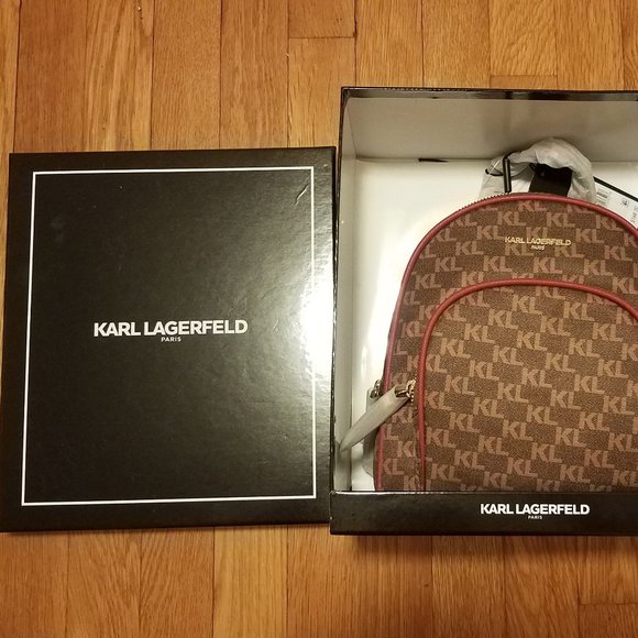 Karl Lagerfeld Paris Cara Logo Women\'s Backpack in the Box main image 8